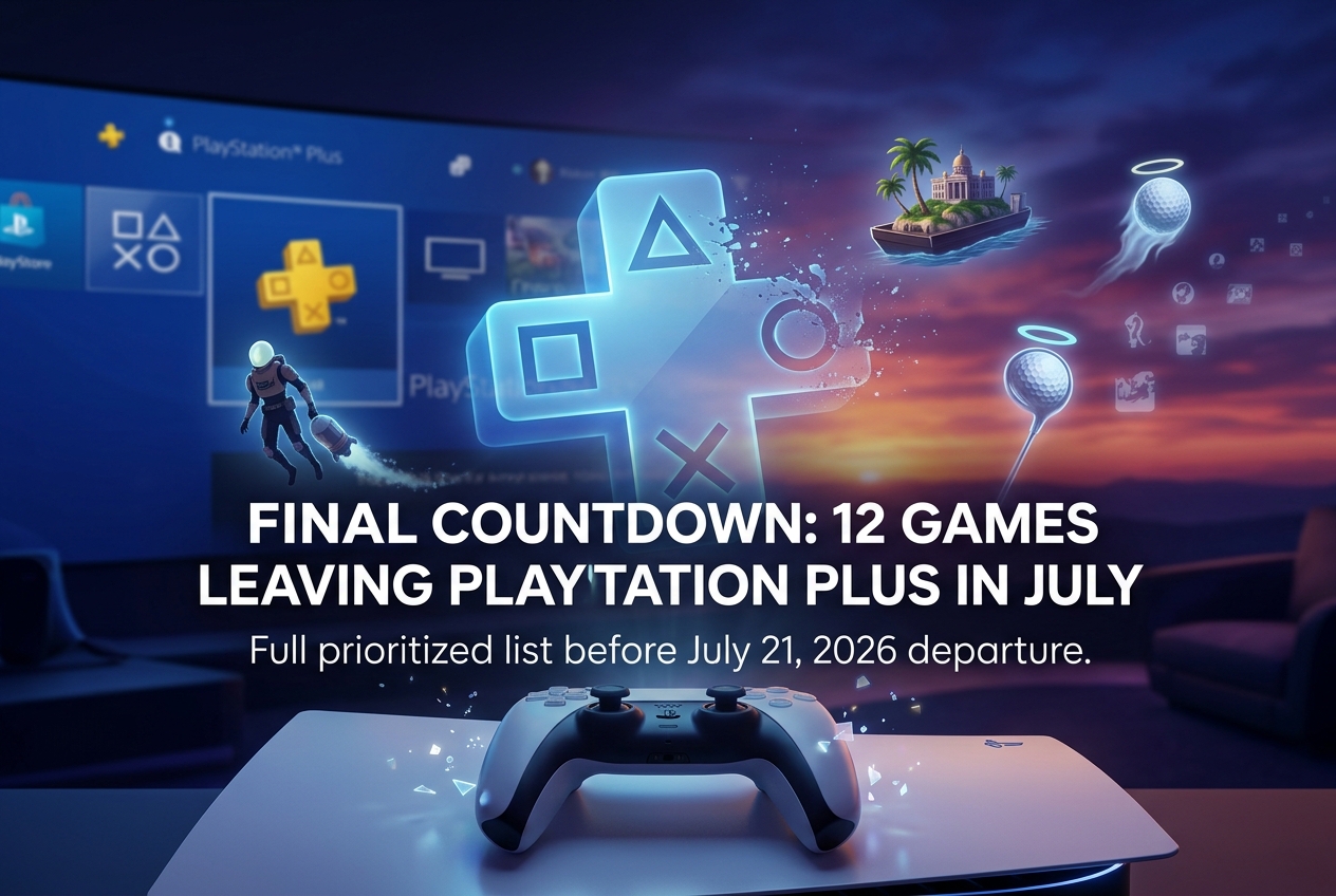 12 Games Leaving PlayStation Plus in July 2026: Full List and What to Play First