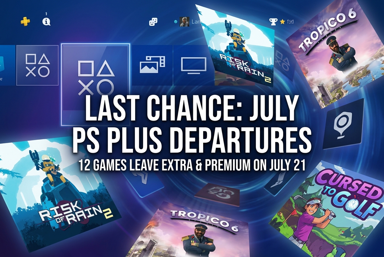 Every Game Leaving PS Plus Extra and Premium in July 2026