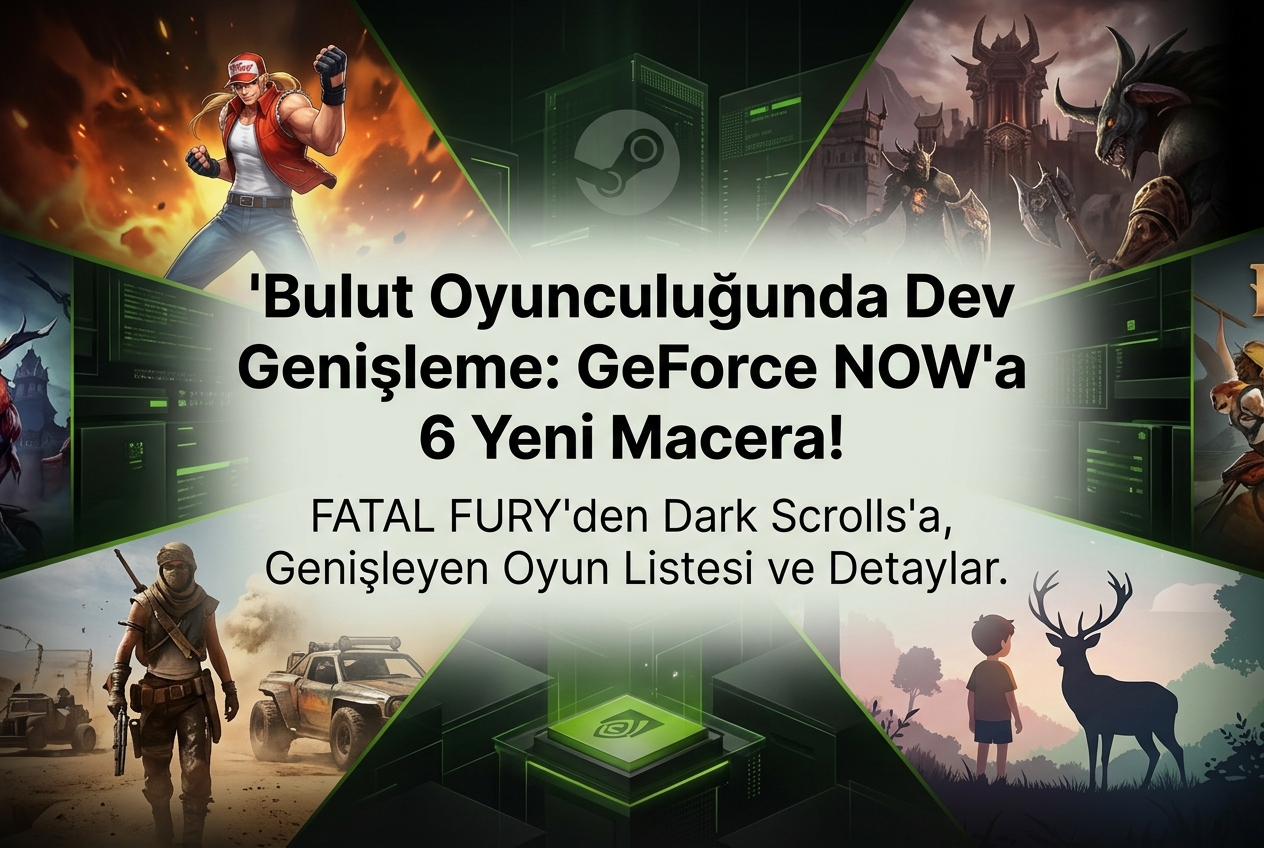 GeForce NOW’a Bu Hafta 6 Yeni Oyun Eklendi: Tam Liste ve Detaylar
