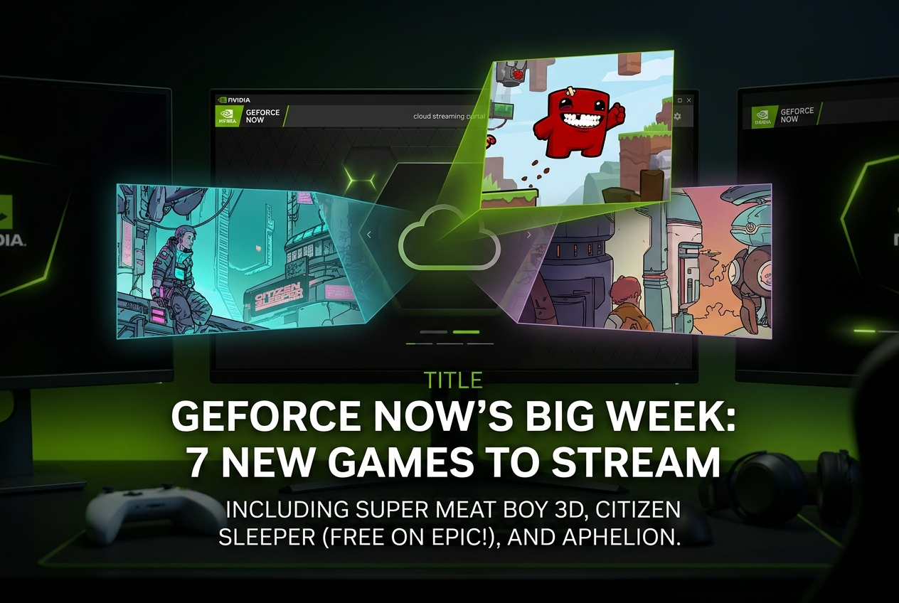 GeForce NOW Adds 7 New Games This Week: Full List and What to Play First