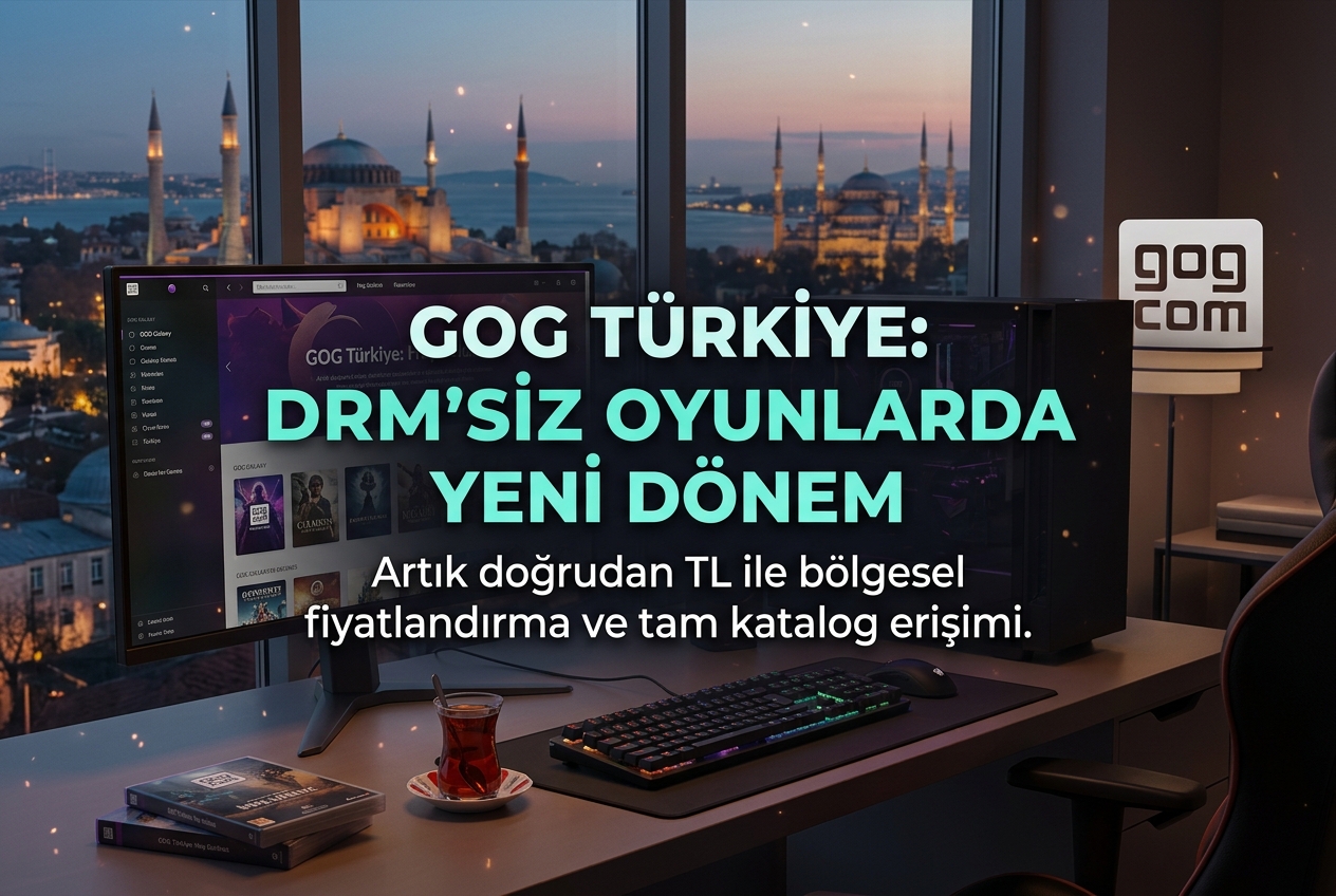 GOG’a Türk Lirası Desteği Geldi: Bölgesel Fiyatlandırma, DRM’siz Oyunlar ve Bilmeniz Gerekenler