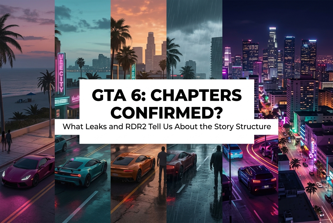 GTA 6 Story Will Progress Chapter by Chapter Like RDR2: Fan Theories and What We Know