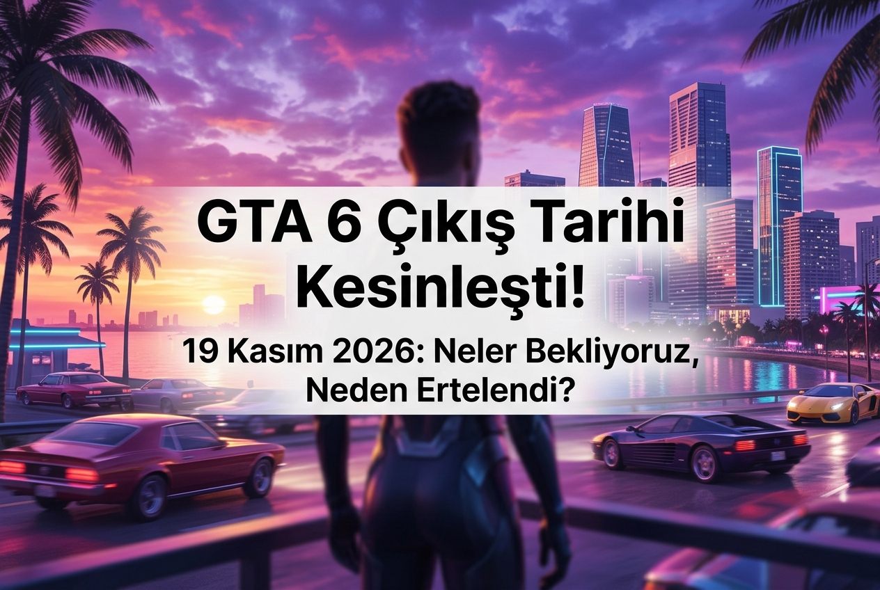 GTA 6 Çıkış Tarihi Kesinleşti: 19 Kasım 2026'da Neler Bekliyoruz ve Oyun Neden İki Kez Ertelendi?