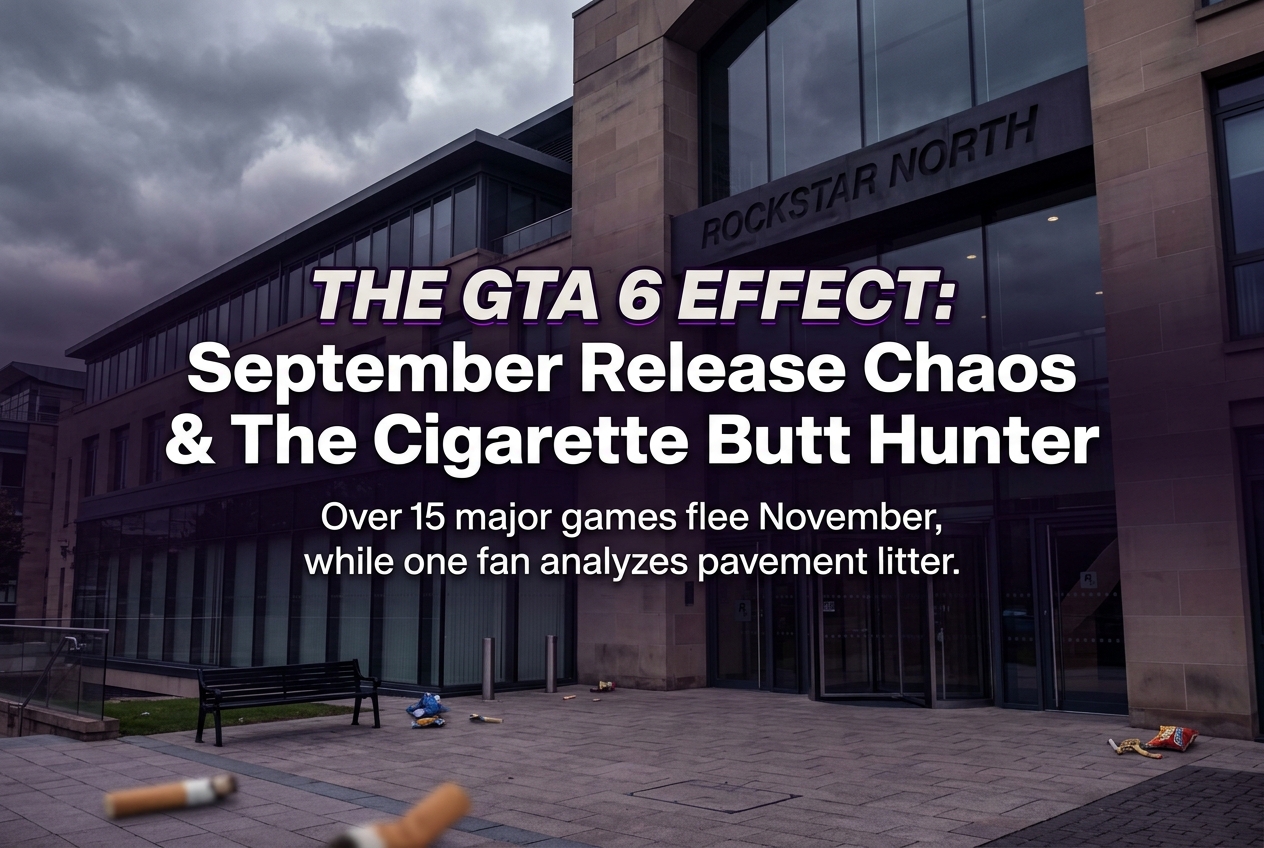 GTA 6 Has Turned September 2026 Into a Warzone of Game Releases, and Fans Are Counting Cigarette Butts for Clues