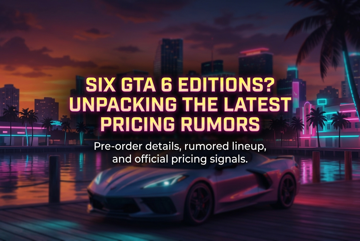 GTA 6 Fiyatı Ne Kadar Olacak? Ön Sipariş, Sürümler ve Türkiye Fiyatı