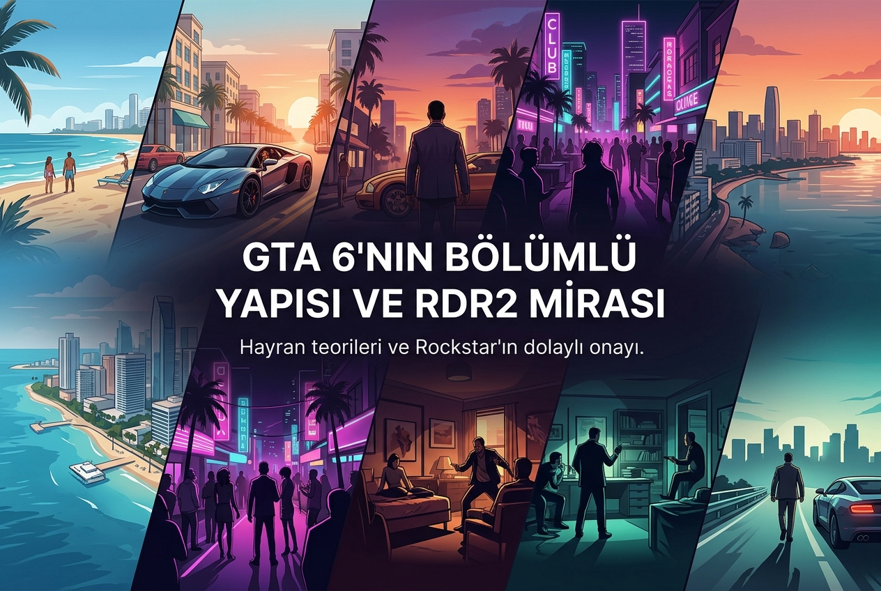 GTA 6’nın Hikâyesi Bölüm Bölüm İlerleyecek: RDR2 Mirası ve Hayran Teorileri