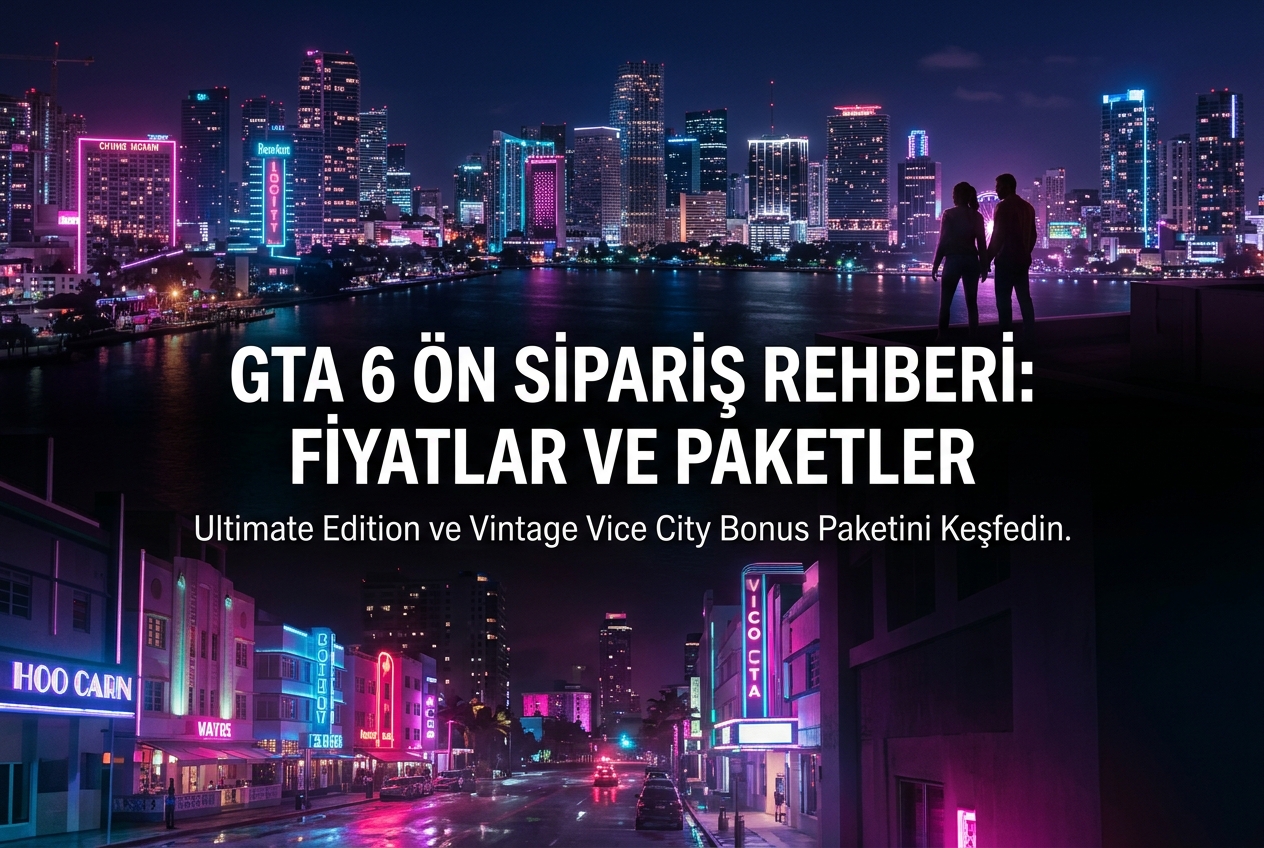 GTA 6 Ön Sipariş Rehberi: Fiyatlar, Paketler, Bonuslar ve Başlangıç Saati
