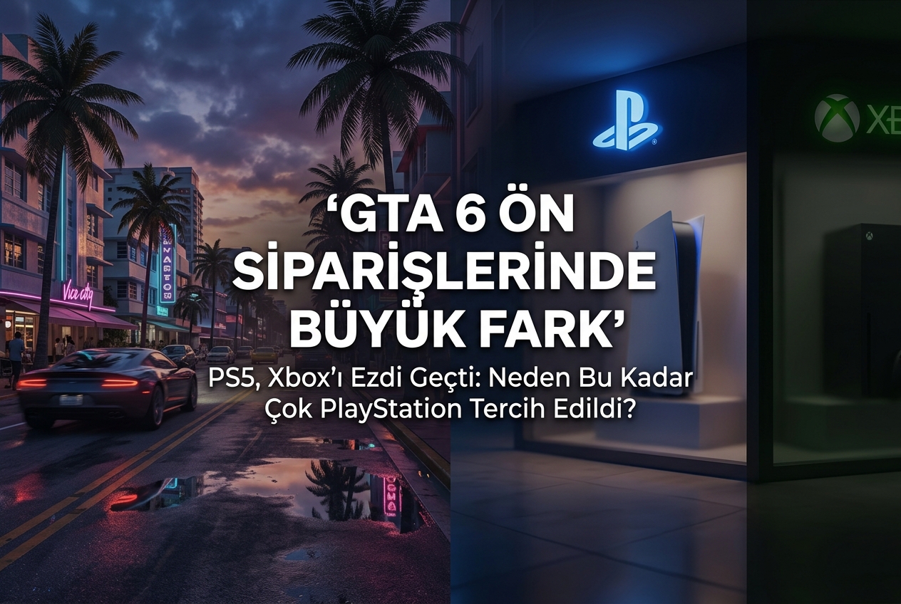 GTA 6 Ön Siparişlerinde PS5, Xbox'ı Ezdi: Veriler Ne Söylüyor?