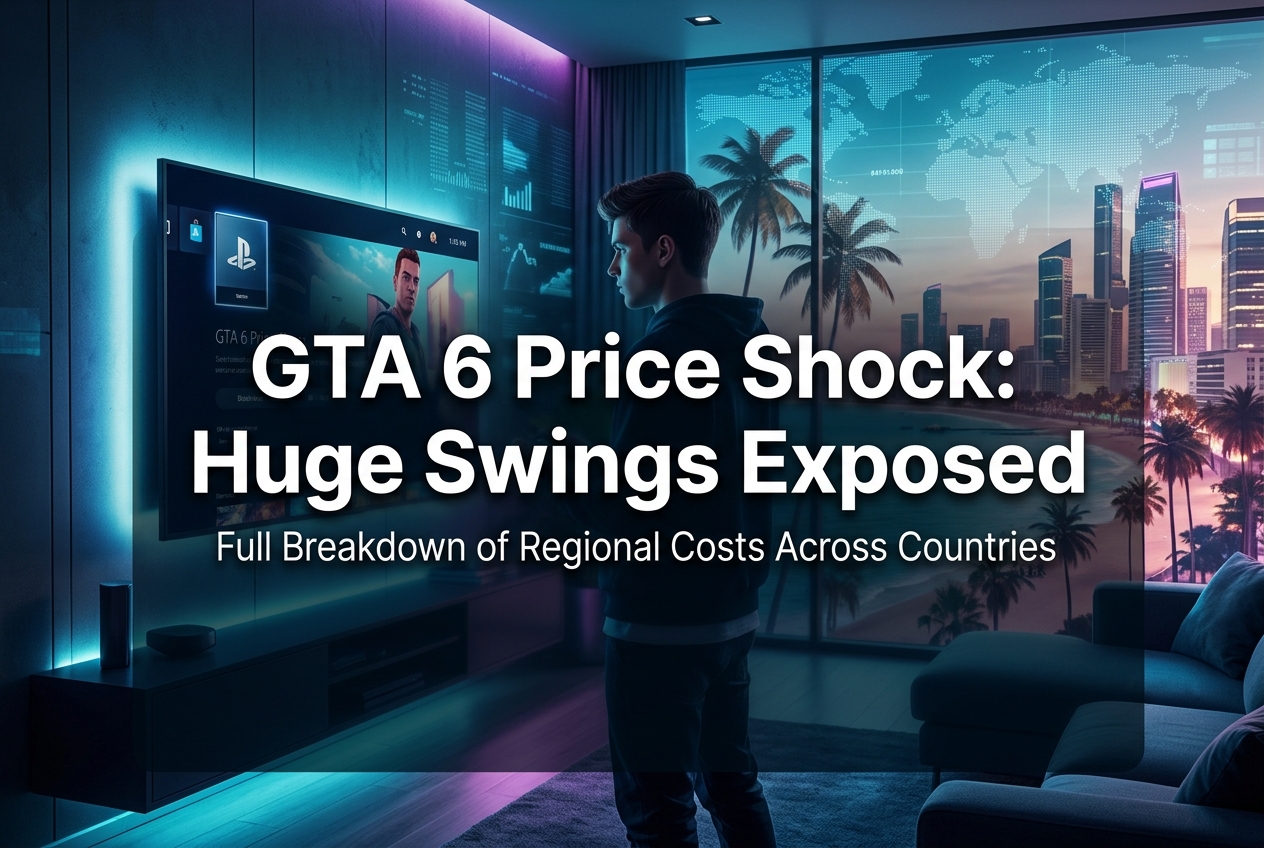 GTA 6 Price by Country: Where It Costs $58 and Where It Hits $107