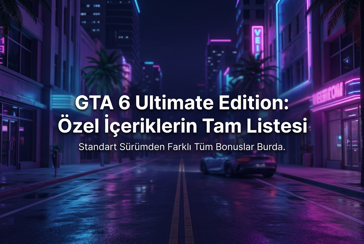 GTA 6 Ultimate Edition İçerikleri: Özel Mağazalar, Görevler ve Tüm Bonusların Tam Listesi