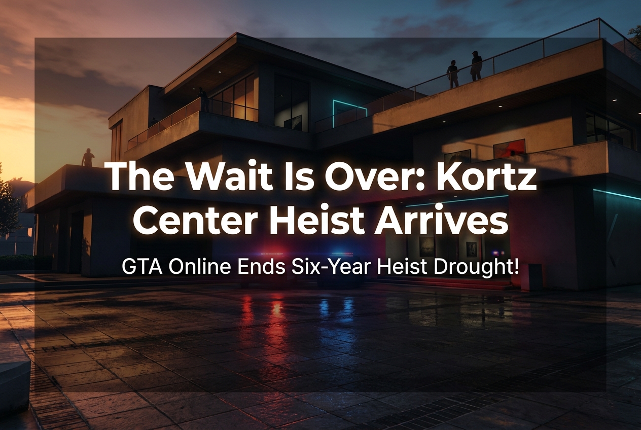 GTA Online’s First New Heist in Nearly 6 Years: The Kortz Center Heist Arrives July 2026