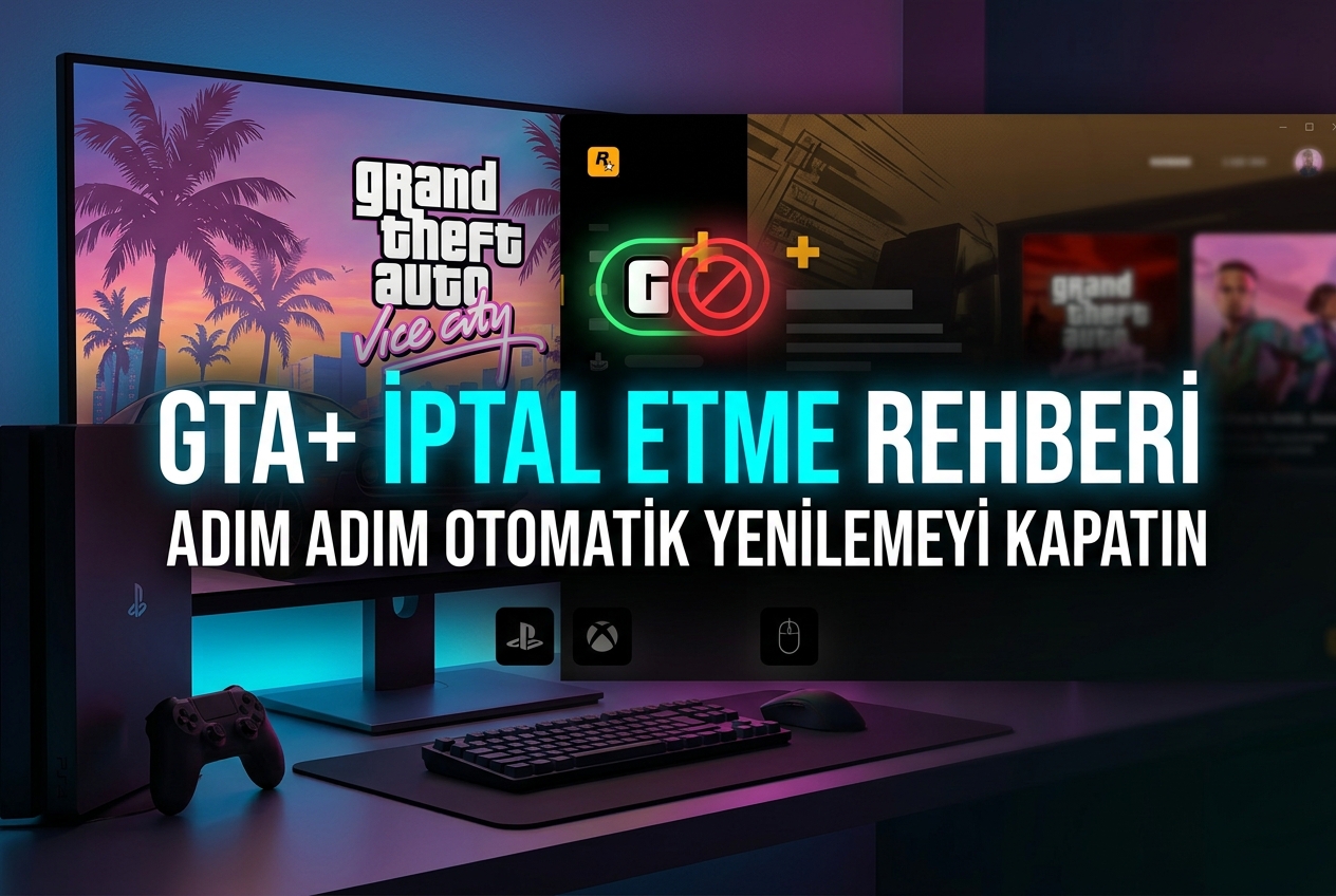 GTA 6 Ön Siparişiyle Gelen GTA+ Üyeliğini İptal Etme Rehberi