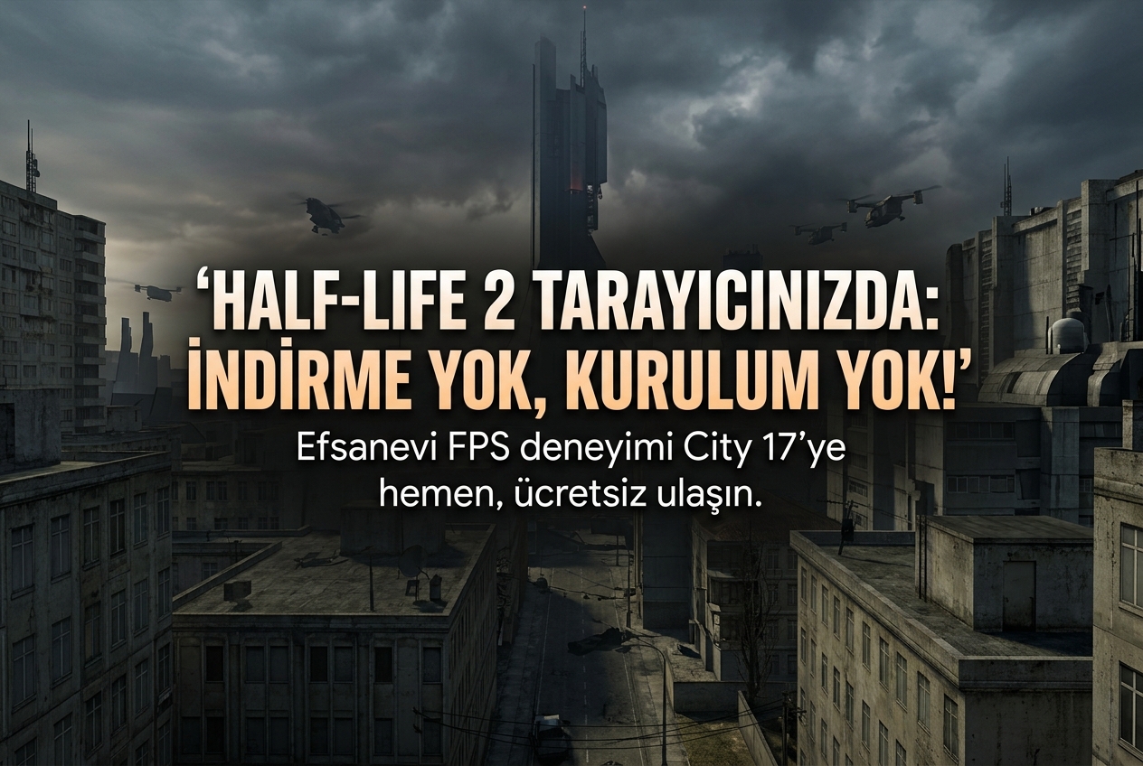 Half-Life 2 Artık Tarayıcıdan Oynanabiliyor: Kurulum Yok, İndirme Yok