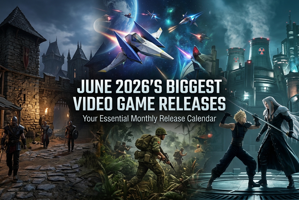 Every Game Releasing in June 2026: The Full Monthly Calendar