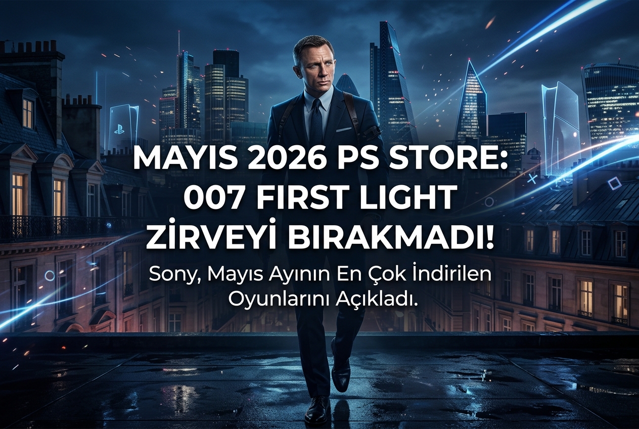 Mayıs 2026 PlayStation Store En Çok İndirilen Oyunlar: 007 First Light Zirveyi Kimseye Bırakmadı