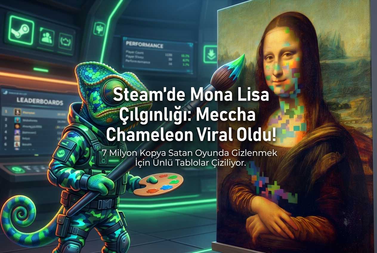 Meccha Chameleon 12 Günde 7 Milyon Sattı: Oyuncular Gizlenmek İçin Mona Lisa Çiziyor