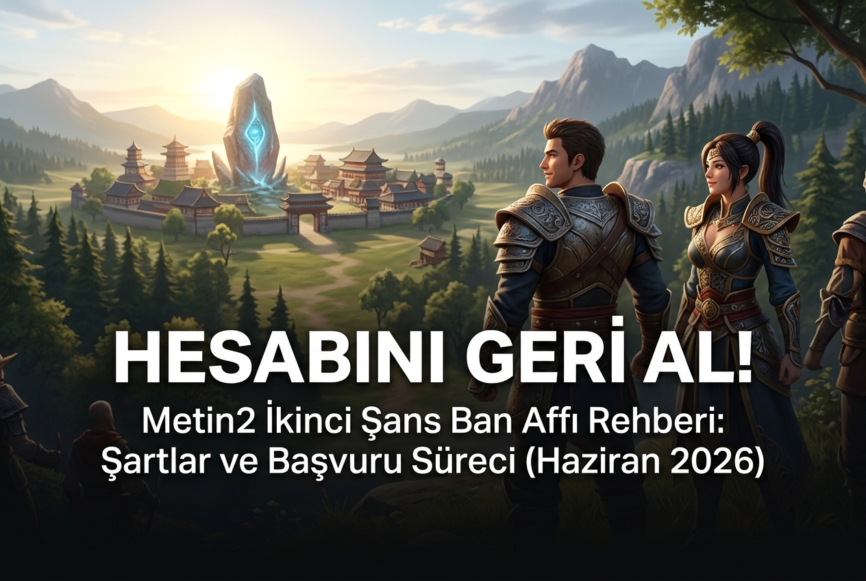 Metin2 TR Ban Affı: İkinci Şans Programına Nasıl Başvurulur?