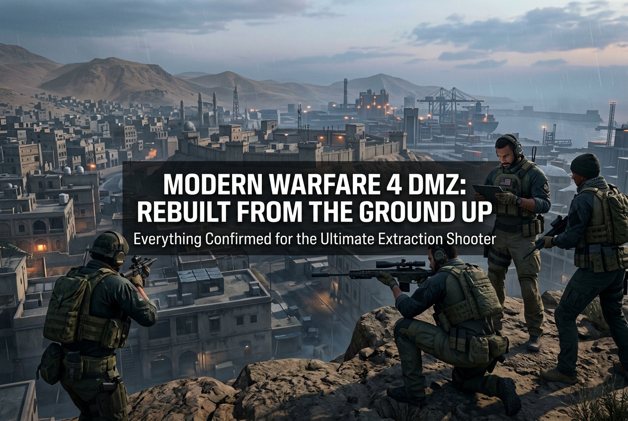 Modern Warfare 4 DMZ Explained: Hajin Map, FOB, Bounty System and Every Major Change