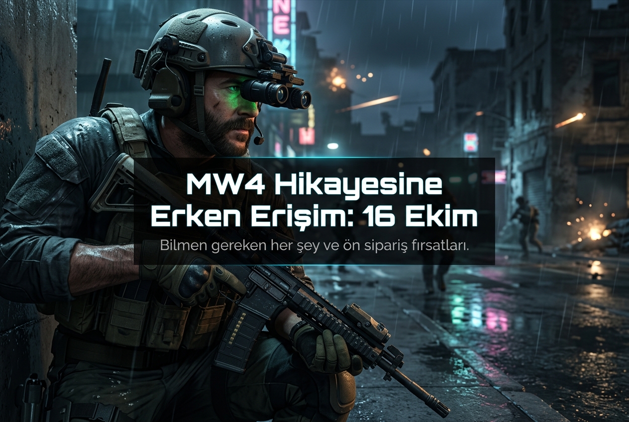Modern Warfare 4 Hikaye Moduna Erken Erişim 16 Ekim’de Başlıyor: Bilmen Gereken Her Şey