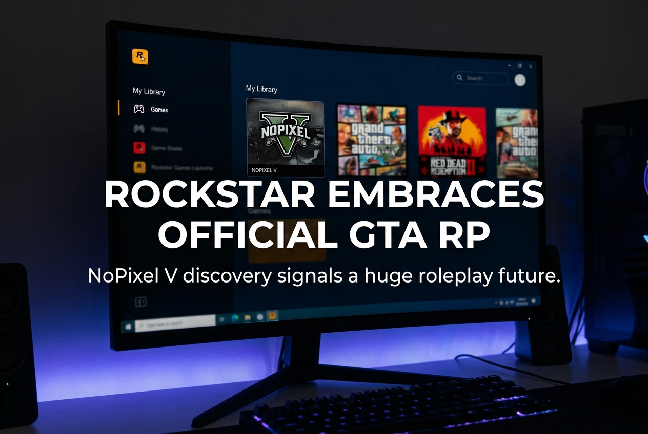 NoPixel V Appears in Rockstar Games Launcher: What It Means for GTA RP and GTA 6
