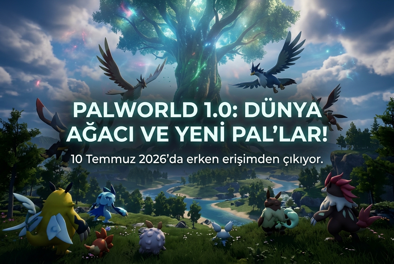 Palworld 1.0 Çıkış Tarihi Belli Oldu: 10 Temmuz 2026’da Tam Sürüm Geliyor