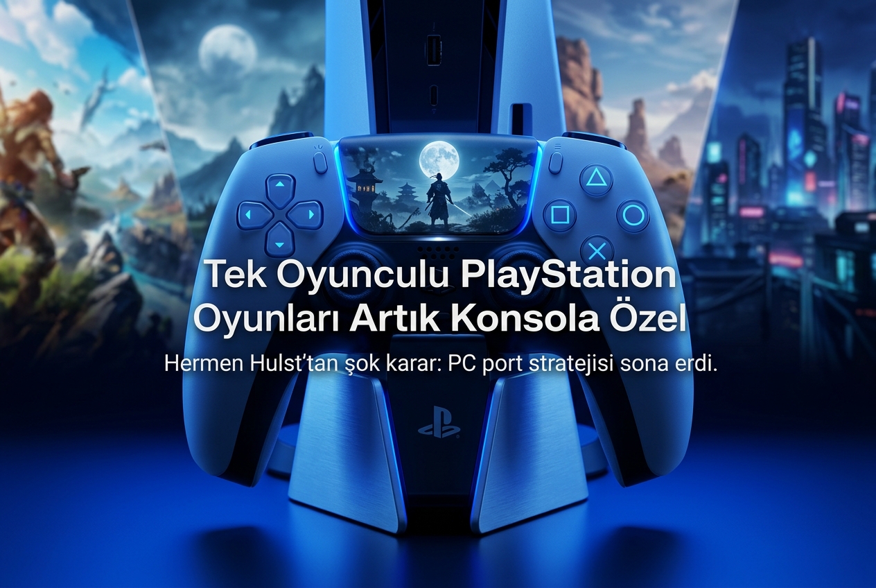 Sony, PlayStation'ın PC Kapısını Kapattı: Tek Oyunculu Oyunlar Artık Konsola Özel