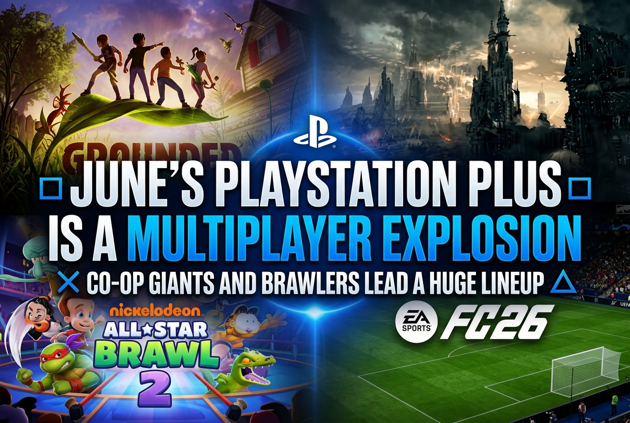 PlayStation Plus June 2026 Games: Grounded, Darktide and a Full Multiplayer Lineup