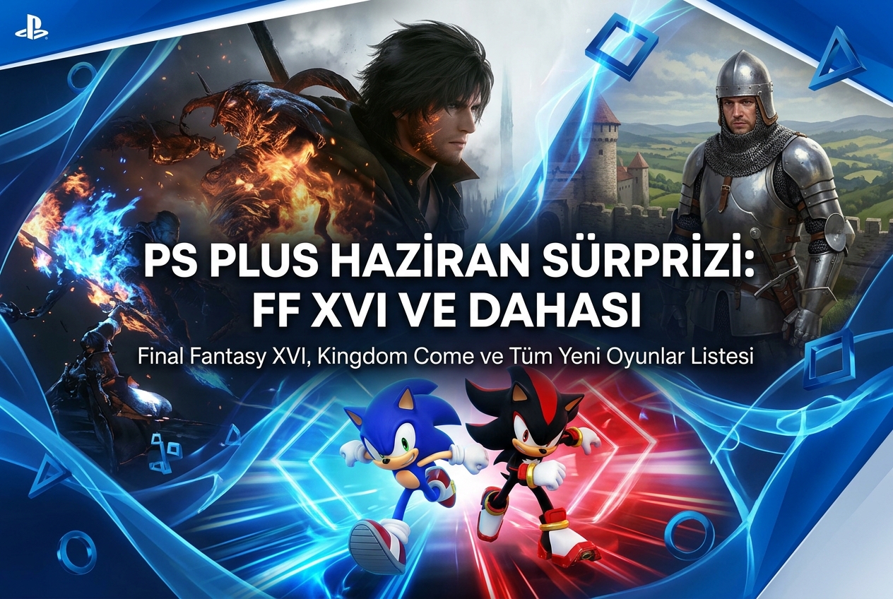 PS Plus Haziran 2026: Final Fantasy XVI, Kingdom Come ve Tüm Yeni Oyunlar