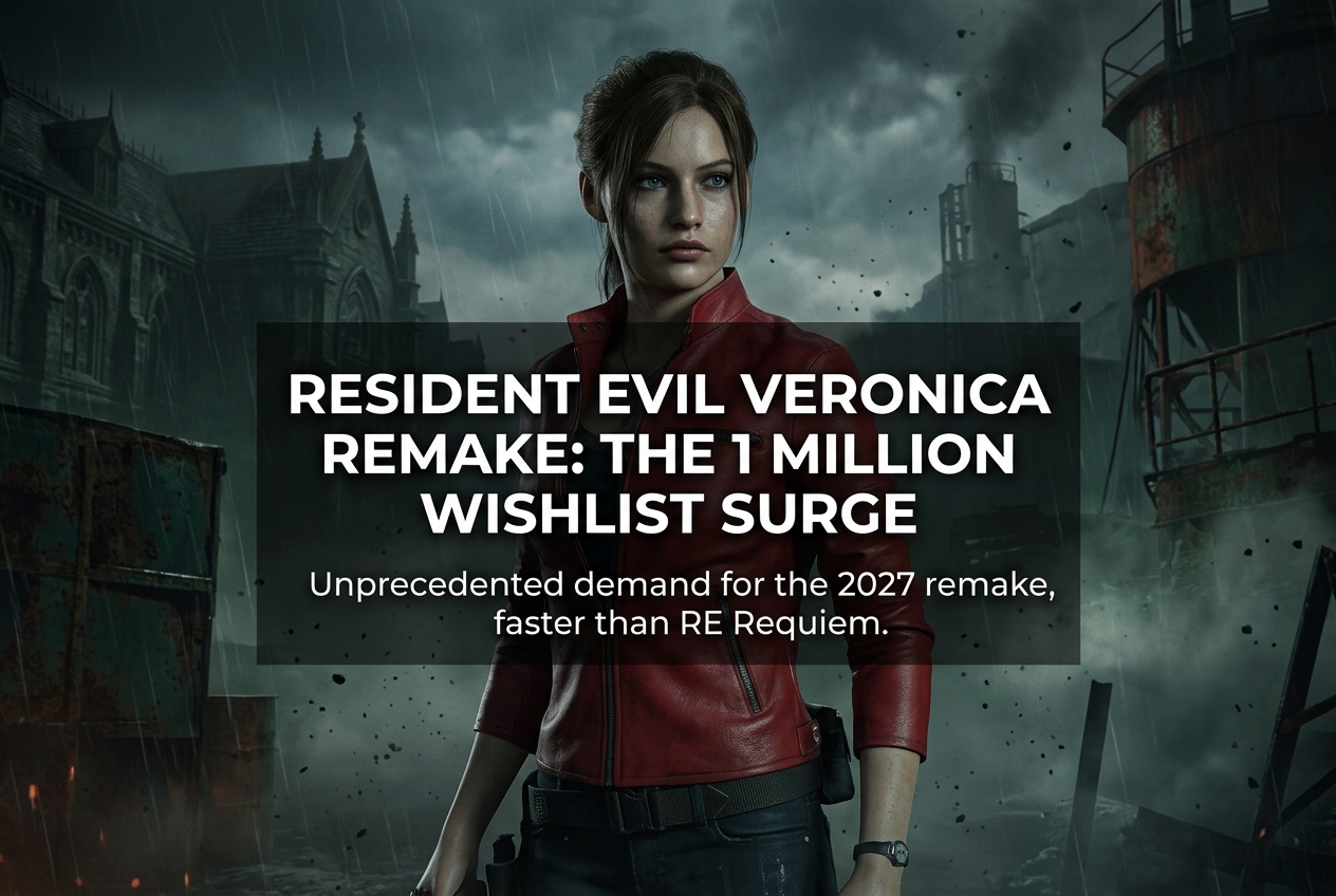Resident Evil Veronica Remake Hits 1 Million Wishlists Faster Than Any RE Game Before It