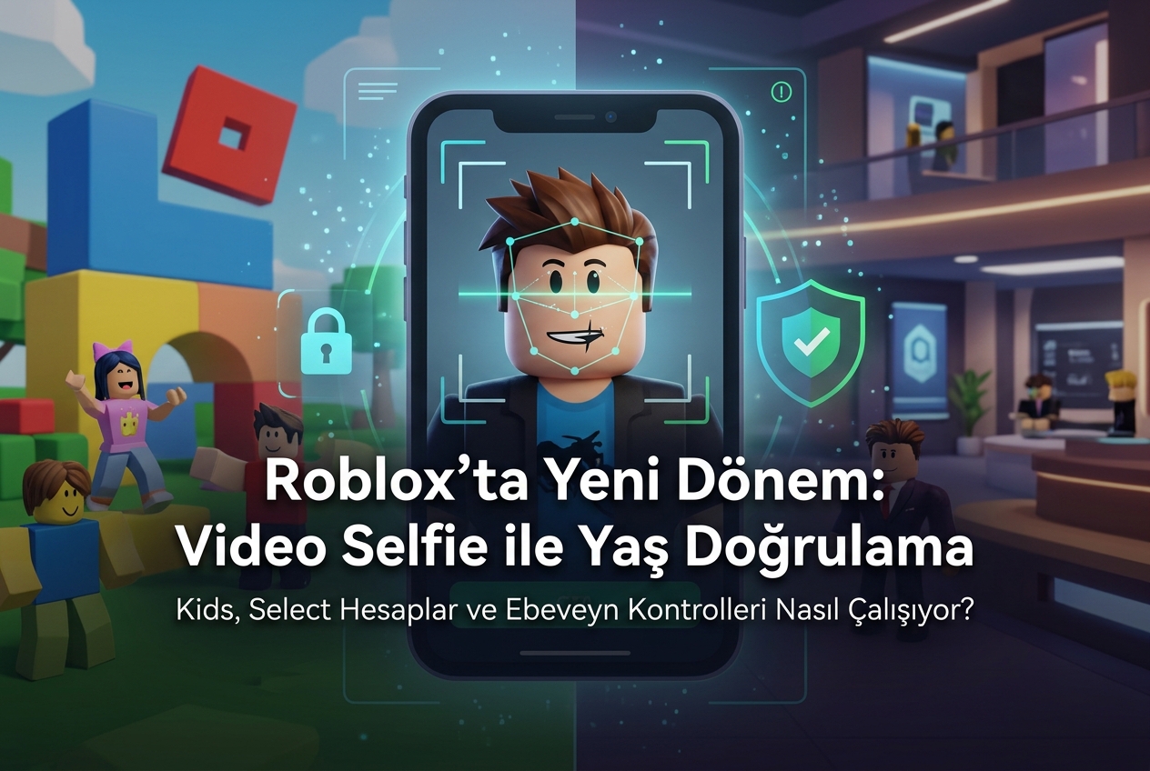 Roblox Yaş Doğrulama Sistemi: Video Selfie, Kids ve Select Hesaplar Nasıl Çalışıyor?