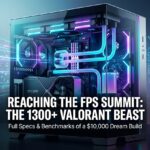This Gaming PC Hits 1300 FPS in Valorant and Boots in 6 Seconds