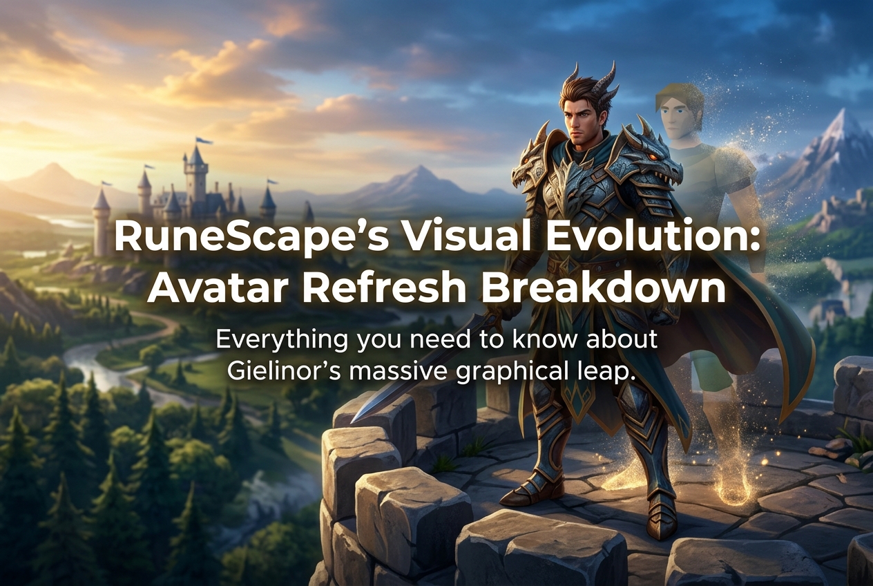 RuneScape’s Biggest Visual Overhaul in a Decade: Everything in the Player Avatar Refresh