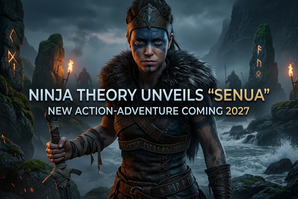 Ninja Theory Reveals “Senua”: A Bold New Action-Adventure in the Hellblade Universe Arrives 2027