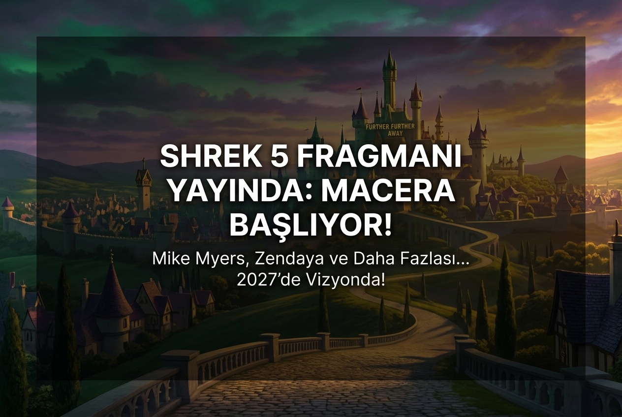 Shrek 5 İlk Fragmanı Yayınlandı: Further Further Away’de Yeni Bir Macera Başlıyor