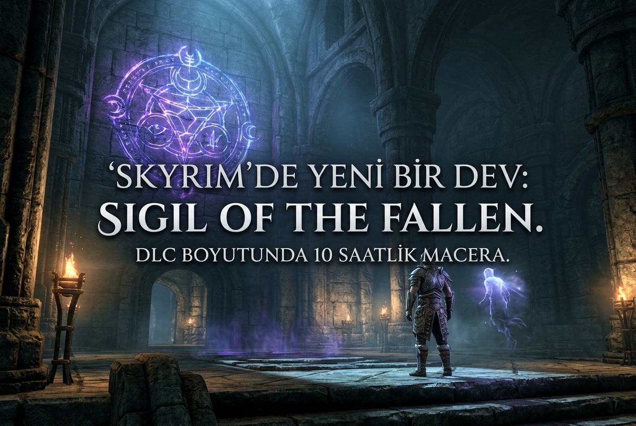 Skyrim’e DLC Boyutunda Yeni İçerik: Sigil of the Fallen ile Gelen Her Şey