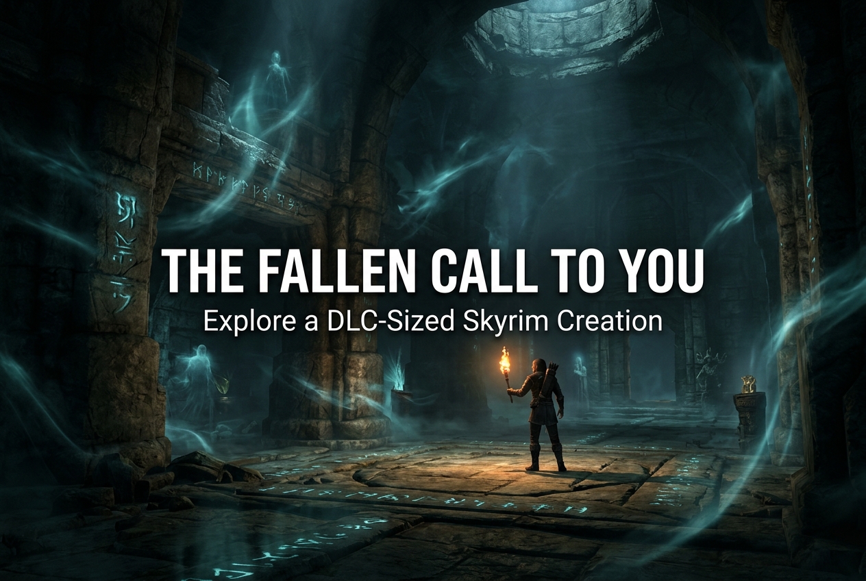 Skyrim’s Sigil of the Fallen: A DLC-Sized Creation With Dungeons, Spirits, and a 4-in-1 Companion