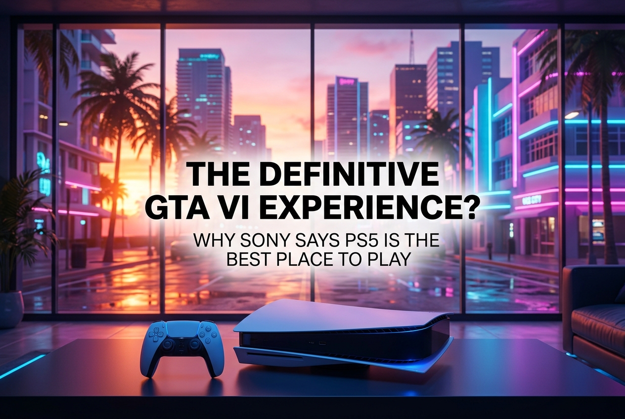 Sony GTA VI Plays Best On PS5 DualSense Pre Orders Sony GTA VI Plays Best On PS5 DualSense Pre Orders