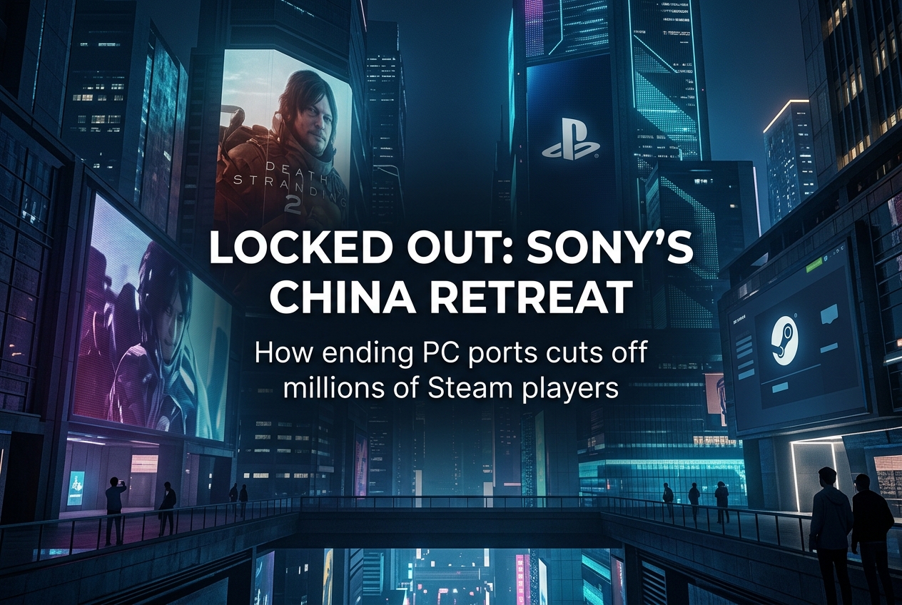 Sony's PC Retreat Is Quietly Locking Out the Chinese Market