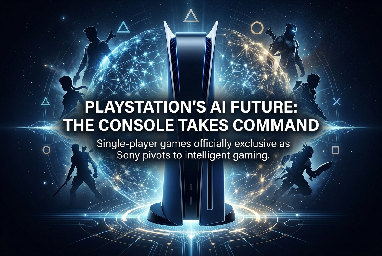 Sony Rewrites PlayStation Strategy: PC Dropped, AI Takes Center Stage