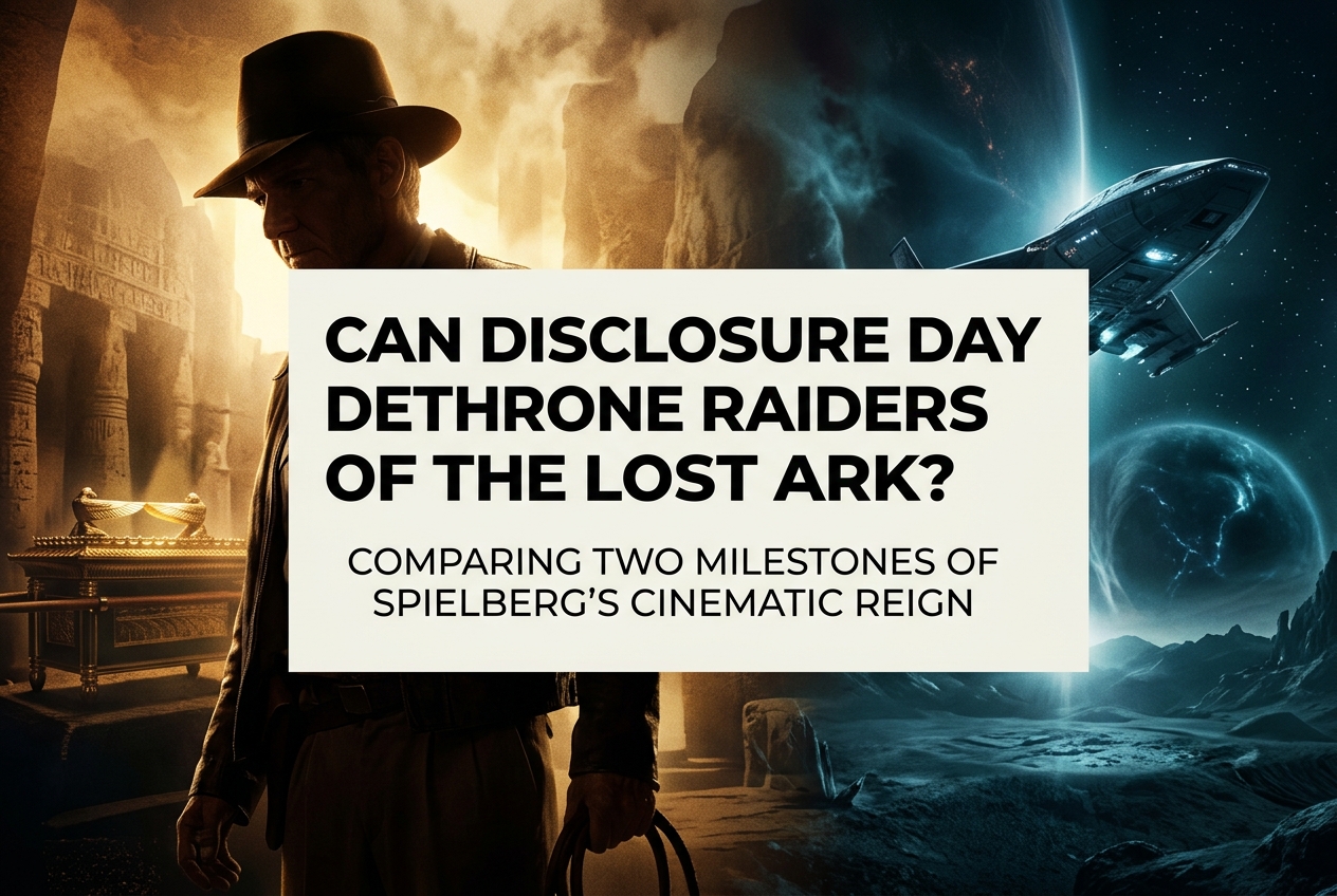 Spielberg Returns to Space with Disclosure Day, but Raiders of the Lost Ark Still Reigns Supreme