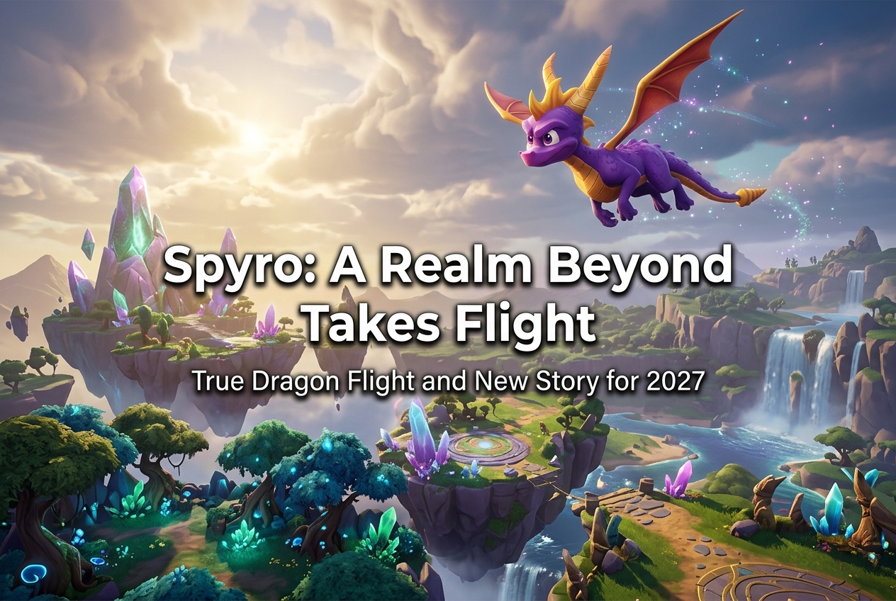 Spyro: A Realm Beyond Announced: True Dragon Flight, New Story, and a Spring 2027 Launch