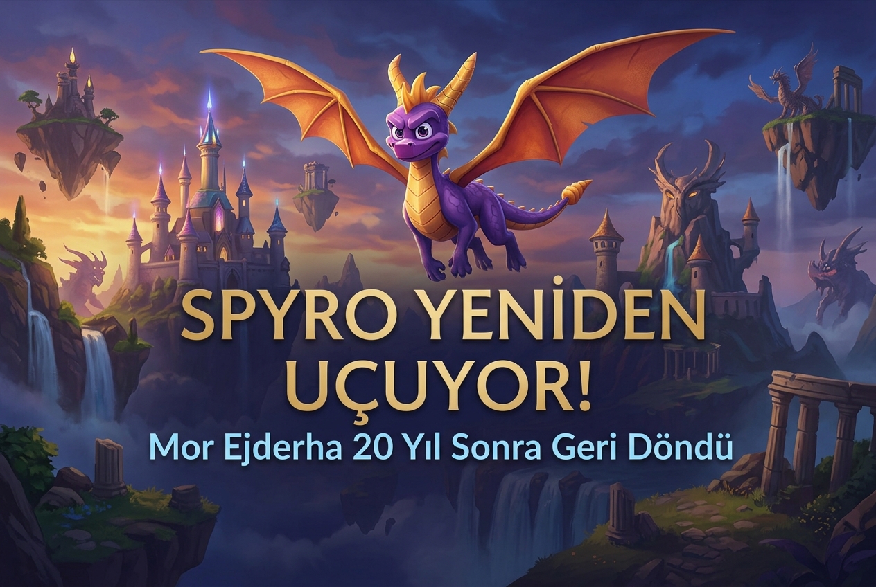 Spyro: A Realm Beyond Duyuruldu: Mor Ejderha 20 Yıl Sonra Gerçek Uçuşla Geri Dönüyor