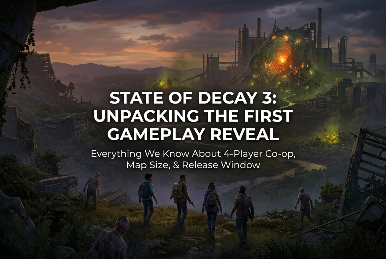 State of Decay 3: First Gameplay Reveal, Release Window and Everything We Know