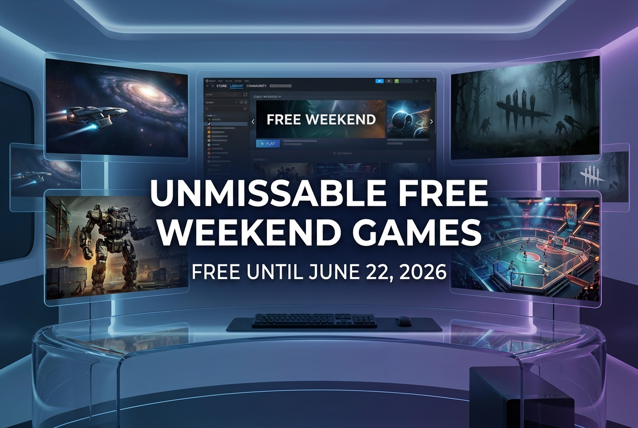 5 Games Worth Over $100 Are Free on Steam This Weekend (June 19-22, 2026)