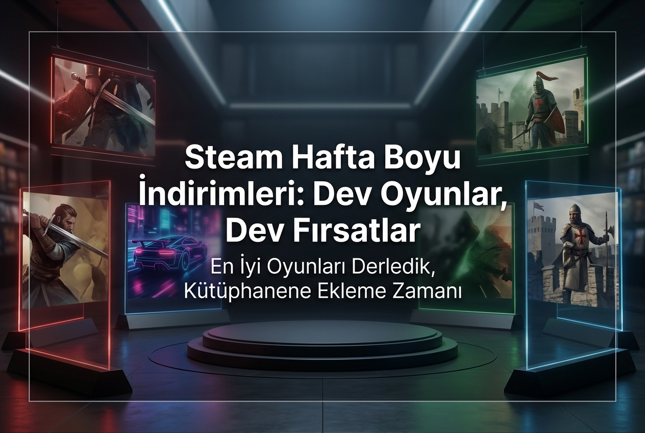 Steam Hafta Boyu Fırsatları (1-8 Haziran 2026): İndirime Giren En İyi 20 Oyun
