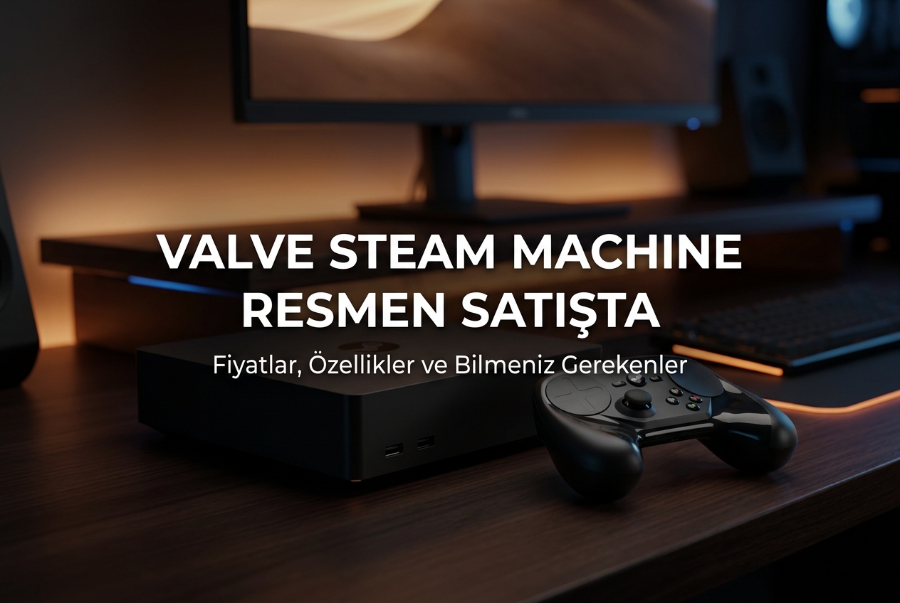 Valve Steam Machine Resmen Satışta: Fiyatlar, Teknik Özellikler ve Rezervasyon Sistemi