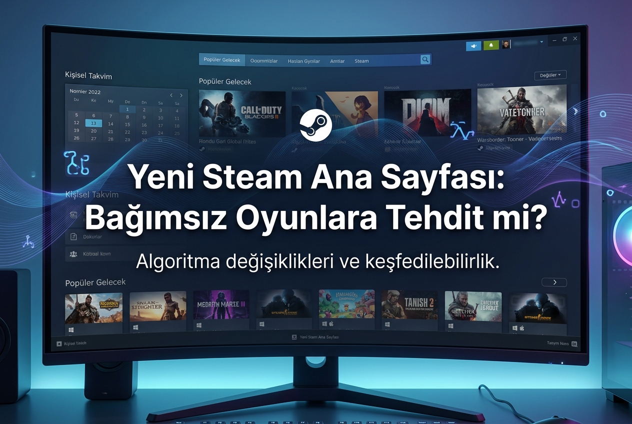 Steam Mağaza Ana Sayfası Yenilendi: Bağımsız Oyunlar İçin Ne Değişti?