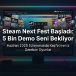 Steam Next Fest Haziran 2026: Yaklaşık 5.000 Ücretsiz Demo, Öne Çıkan Oyunlar ve Bilmeniz Gerekenler