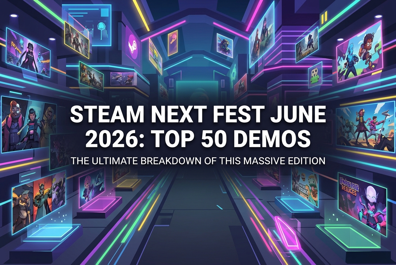 Steam Next Fest June 2026: All 50 Most-Played Demos and Key Takeaways