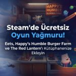 Steam'de Toplam 1.328 TL Değerinde 3 Oyun Şu An Ücretsiz: Eets, Happy's Humble Burger Farm ve The Red Lantern